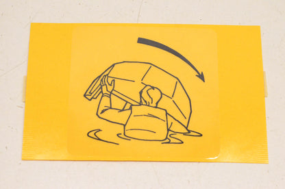 New OEM Yamaha EU0-64188-00-00 Righting Label NOS