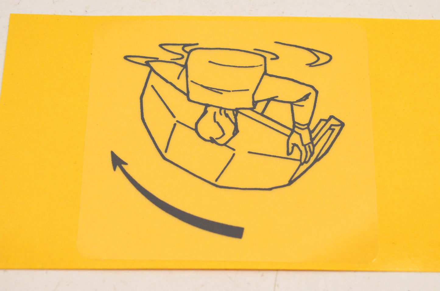 New OEM Yamaha EU0-64188-00-00 Righting Label NOS