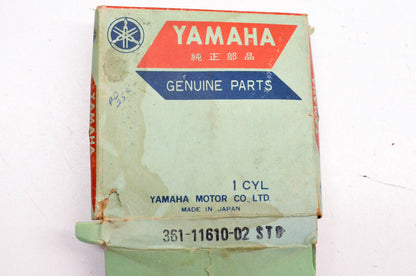 New OEM Yamaha 361-11610-02-00 Piston Ring Kit NOS