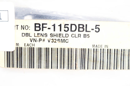 Bieffe BF-115DBL-5 Clear Double Lens Shield NOS