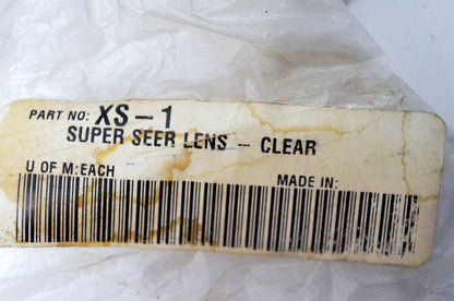 Super Seer XS-1 Clear Lens Shield NOS