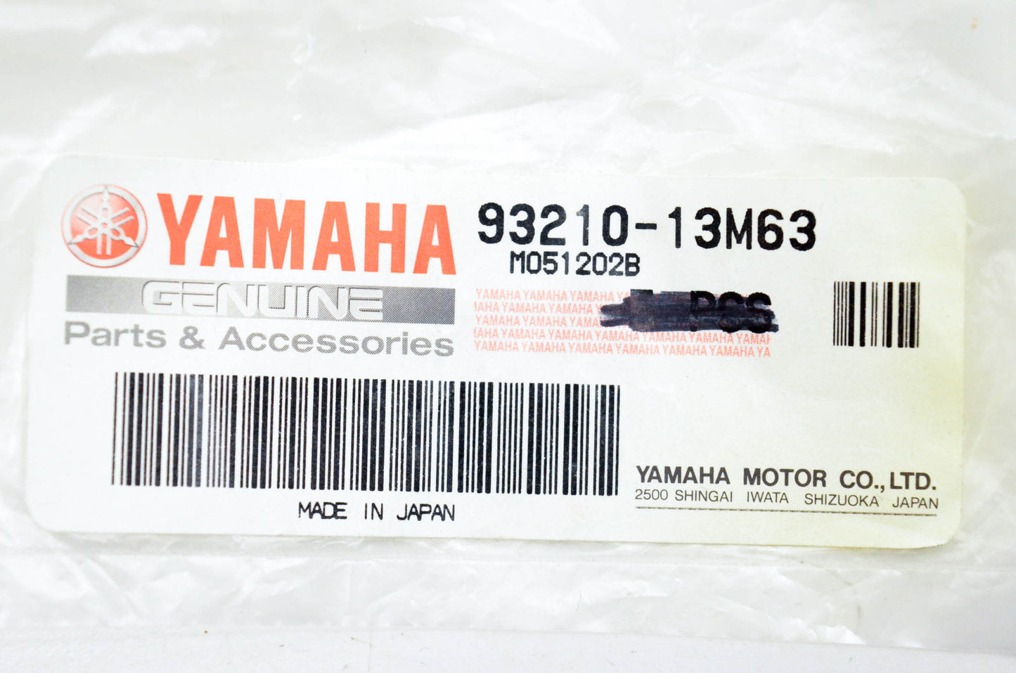 New OEM Yamaha 93210-13M63-00 O Ring NOS