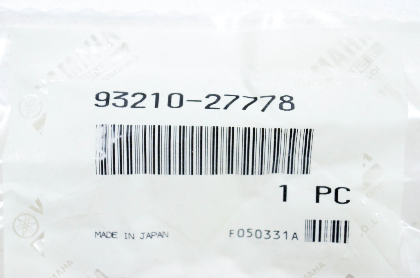 New OEM Yamaha 93210-27778-00 O Ring NOS