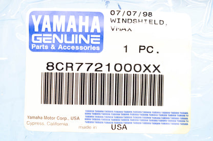 New OEM Yamaha 8CR-77210-00-XX Windscreen NOS