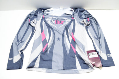 Thor 3070-0276 Pink Large Girls Pajama Long Sleeve Top & Bottom NOS