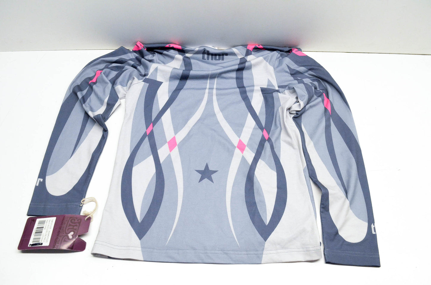 Thor 3070-0276 Pink Large Girls Pajama Long Sleeve Top & Bottom NOS