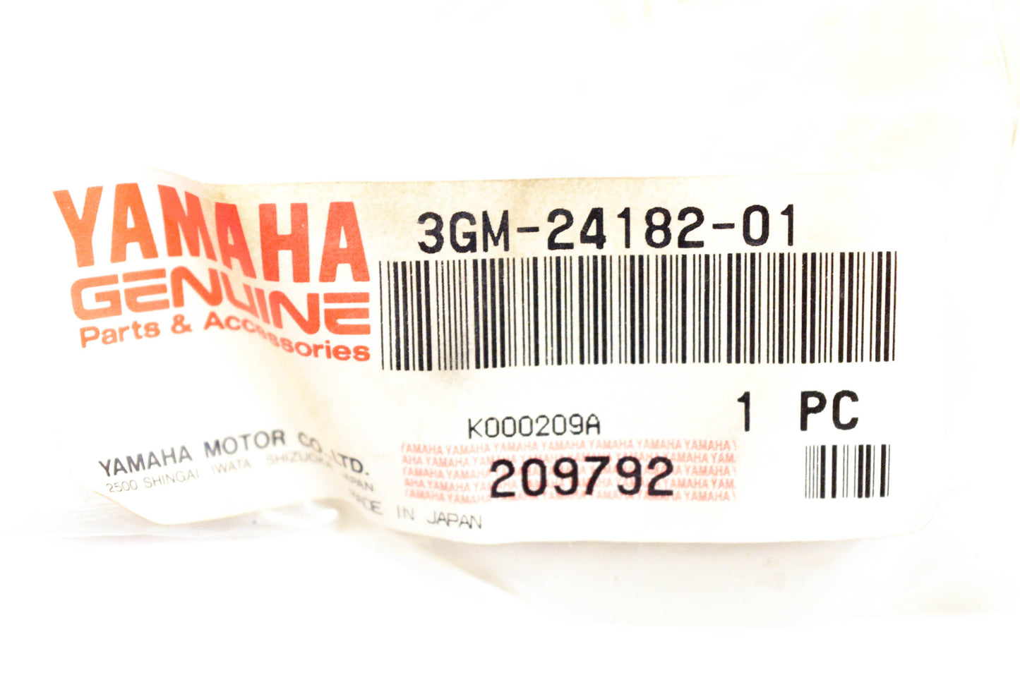 New OEM Yamaha 3GM-24182-01-00 Locating Damper NOS