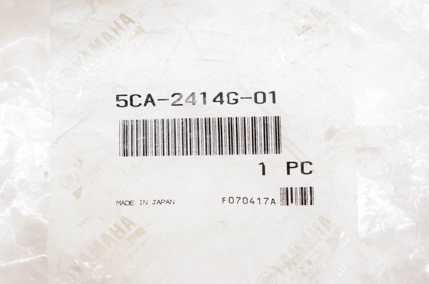 New OEM Yamaha 5CA-2414G-01-00 Seal NOS