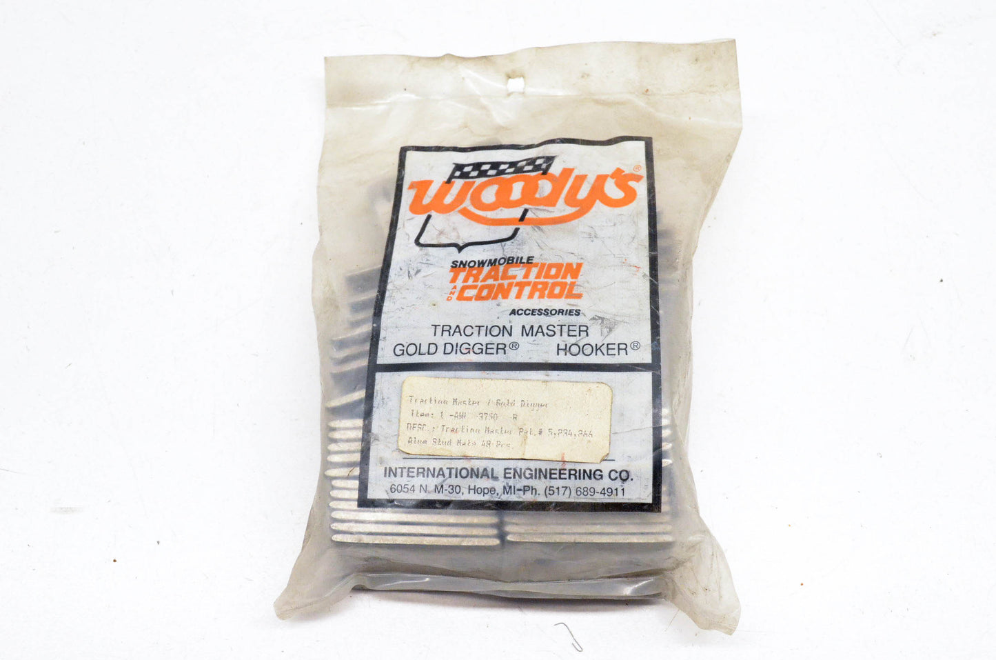 Woody's AWL-3750-B Aluminum 2 Hole Stud Mate Plate Kit NOS