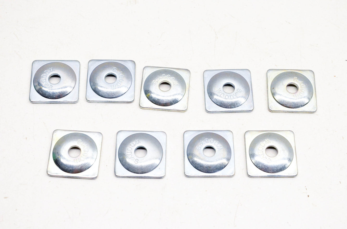 Woody's AWS-3650-B Steel Support Plates Qty 9 NOS