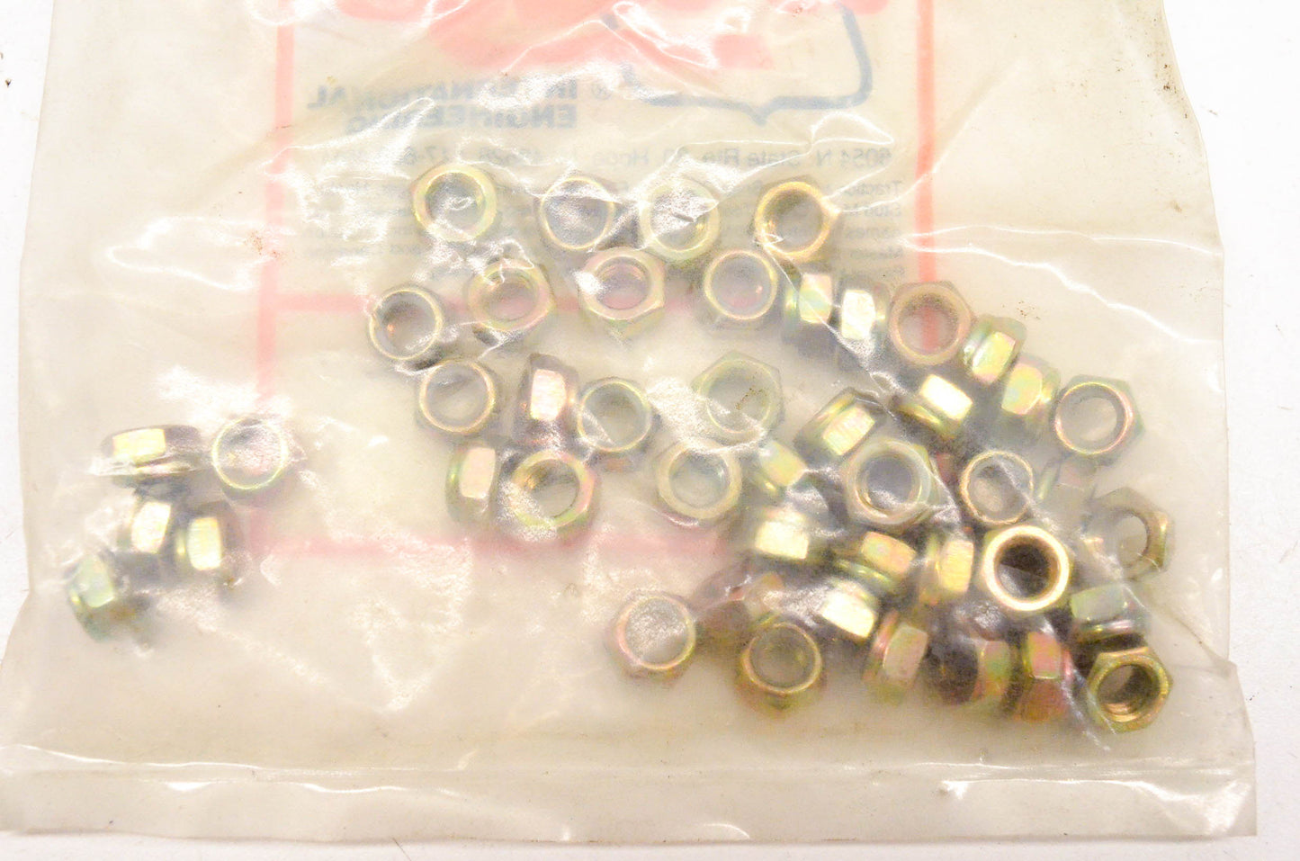 Woody's NYL-5000 Lock Nuts 7mm Qty 48 NOS