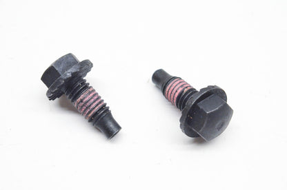 New OEM Polaris 7515432 Black Nyloc Bolts Qty 2 NOS