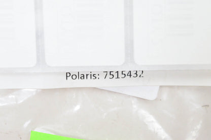 New OEM Polaris 7515432 Black Nyloc Bolts Qty 2 NOS