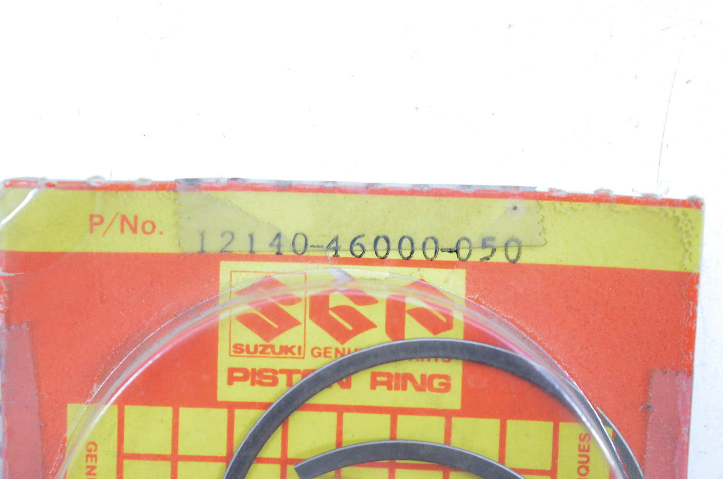 New OEM Suzuki 12140-46000-050 Piston Ring Kit NOS