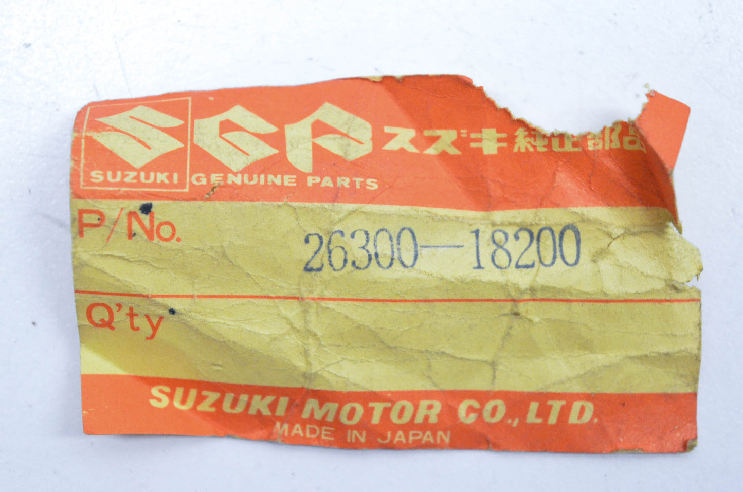 New OEM Suzuki 26300-18200 Kick Starter NOS