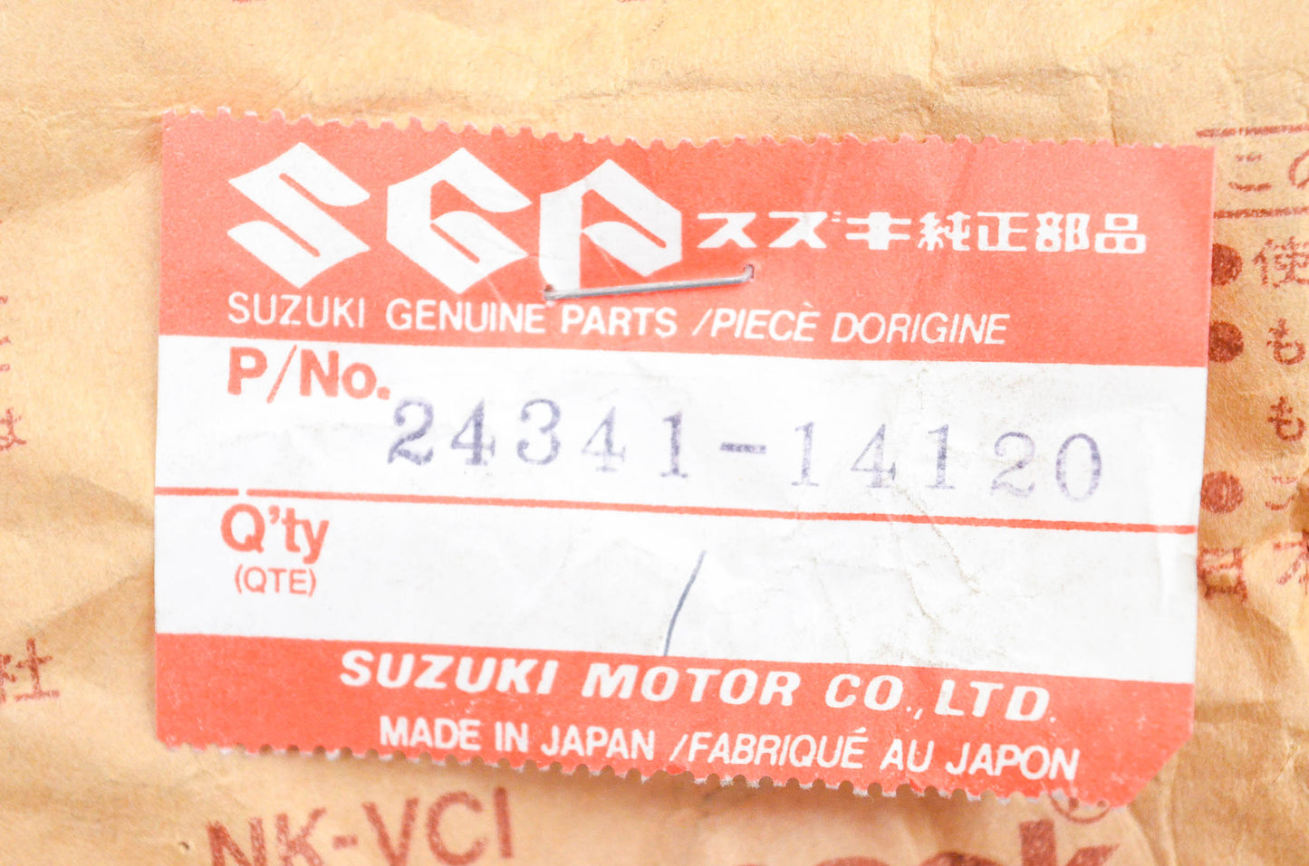New OEM Suzuki 24341-14120 4th Driven Gear NOS