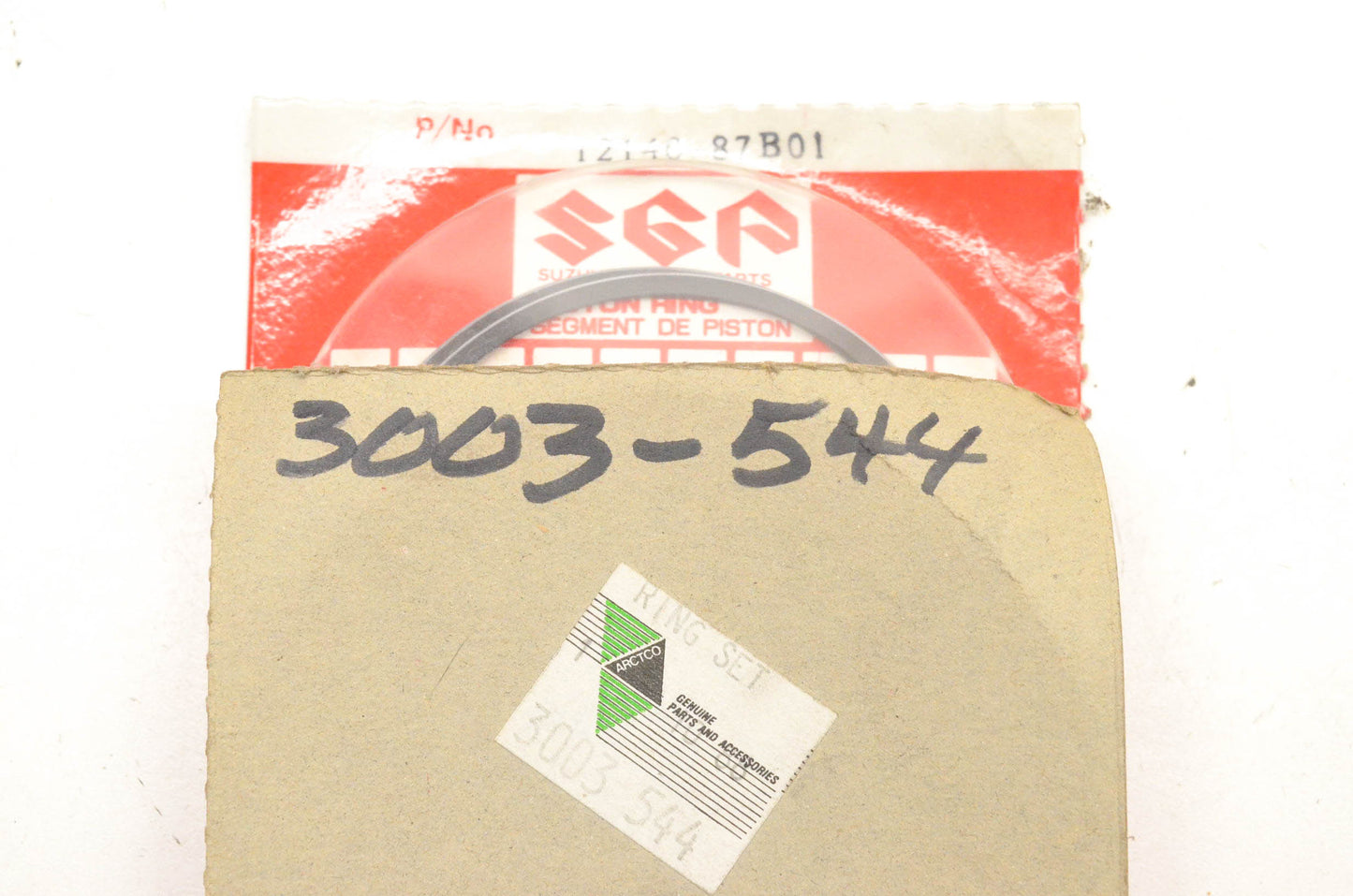 New OEM Arctic Cat 12140-87B01, 3003-544 Piston Ring Kit NOS