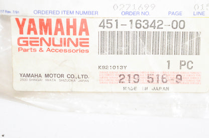 New OEM Yamaha 451-16342-00-00 Push Lever NOS