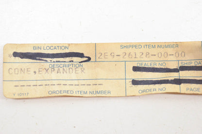 New OEM Yamaha 2E9-26128-00-00 Expander Cone NOS