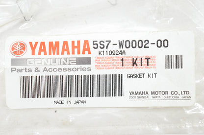 New OEM Yamaha 5S7-W0002-00-00 Gasket Kit NOS