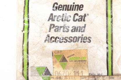 New OEM Arctic Cat 0670-111 Cap NOS