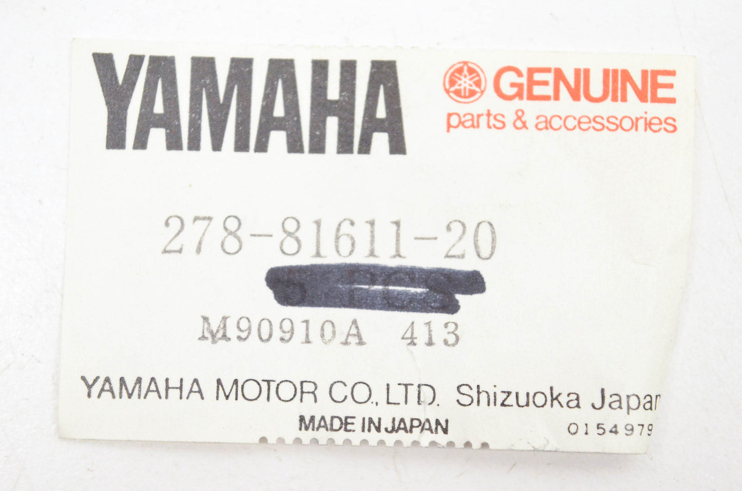 New OEM Yamaha 278-81611-20-00 Brush NOS