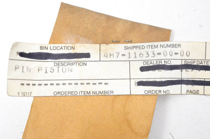 New OEM Yamaha 4H7-11633-00-00 Piston Pin NOS