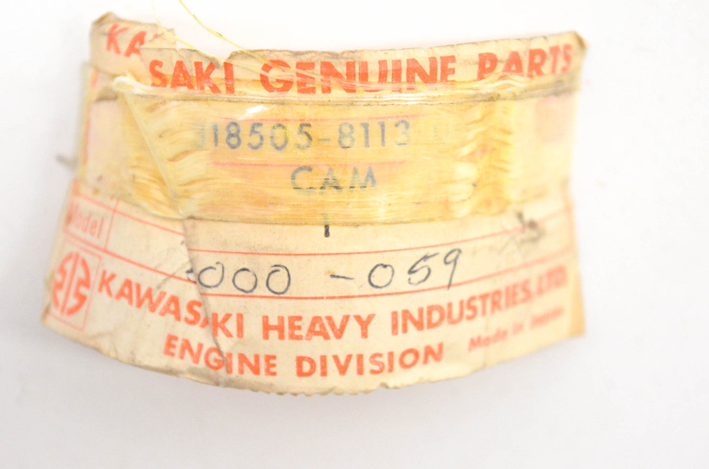 New OEM Kawasaki 318505-8113-00, 3000-059 Cam NOS