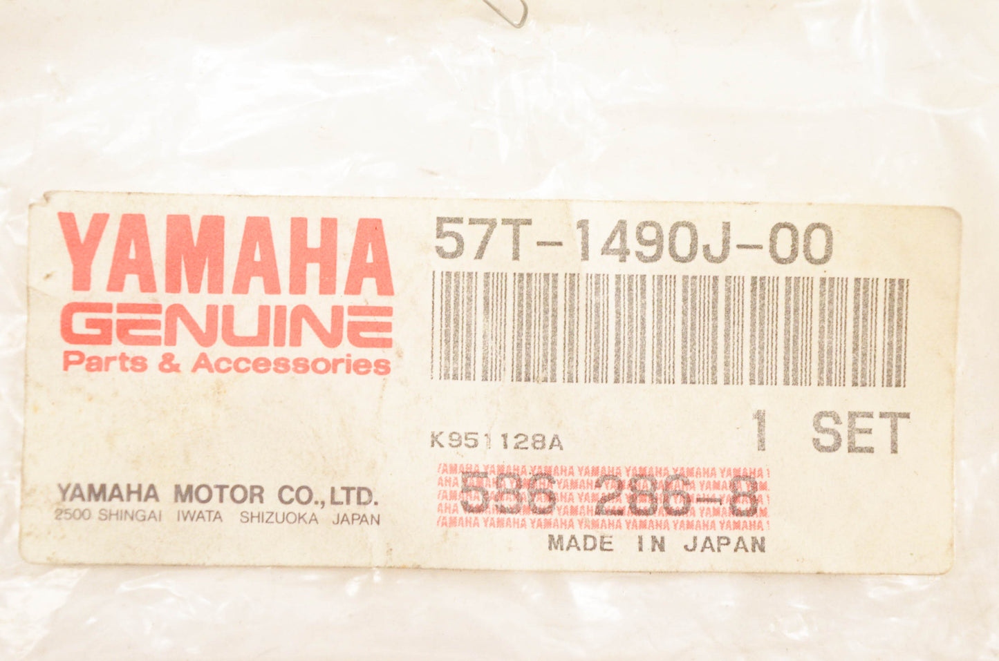New OEM Yamaha 57T-1490J-00-00 Carburetor Needle Repair Kit NOS