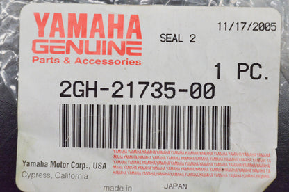 New OEM Yamaha 2GH-21735-00-00 Side Cover Seal NOS