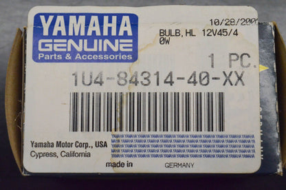 New OEM Yamaha 1U4-84314-40-XX Narva 49211 12v45/40w Headlamp Bulb NOS