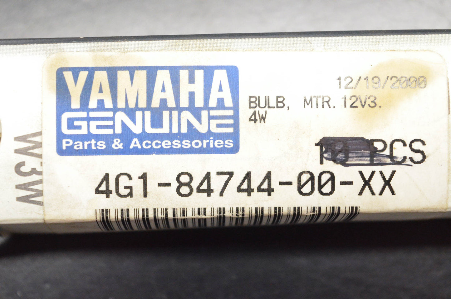New OEM Yamaha 4G1-84744-00-XX Narva Replacement Bulbs 12v 3.4w Qty 2 NOS