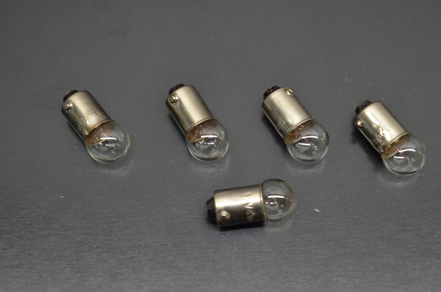 Eiko A-72 Replacement 12v 4w Bulbs Qty 5 NOS