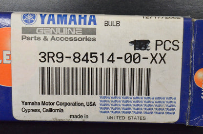 New OEM Yamaha 3R9-84514-00-XX Candlepower A6v 5w Bulbs NOS