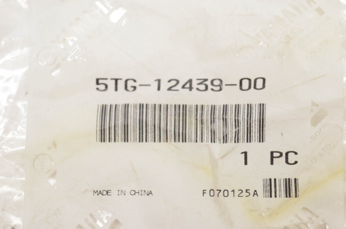 New OEM Yamaha 5TG-12439-00-00 Water Pump O Ring NOS