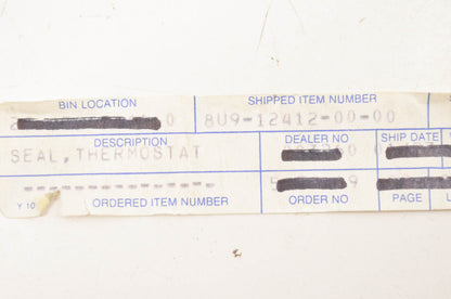 New OEM Yamaha 8U9-12412-00-00 Thermostat Seal NOS
