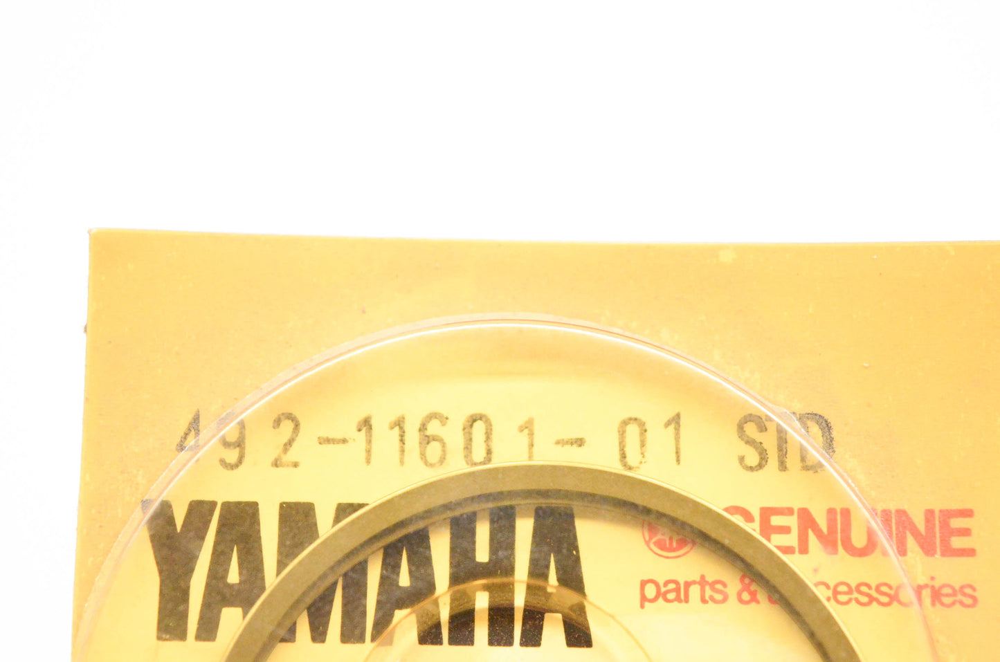 New OEM Yamaha 492-11601-01-00 Piston Ring Kit NOS