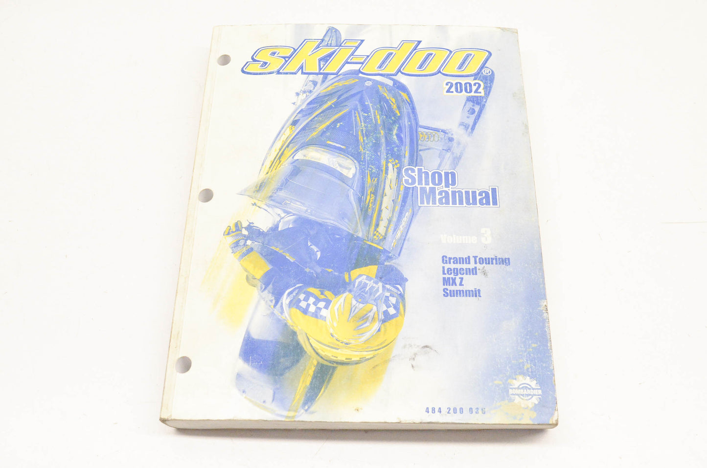 Ski Doo 484200036 2002 Shop Manual Volume 3
