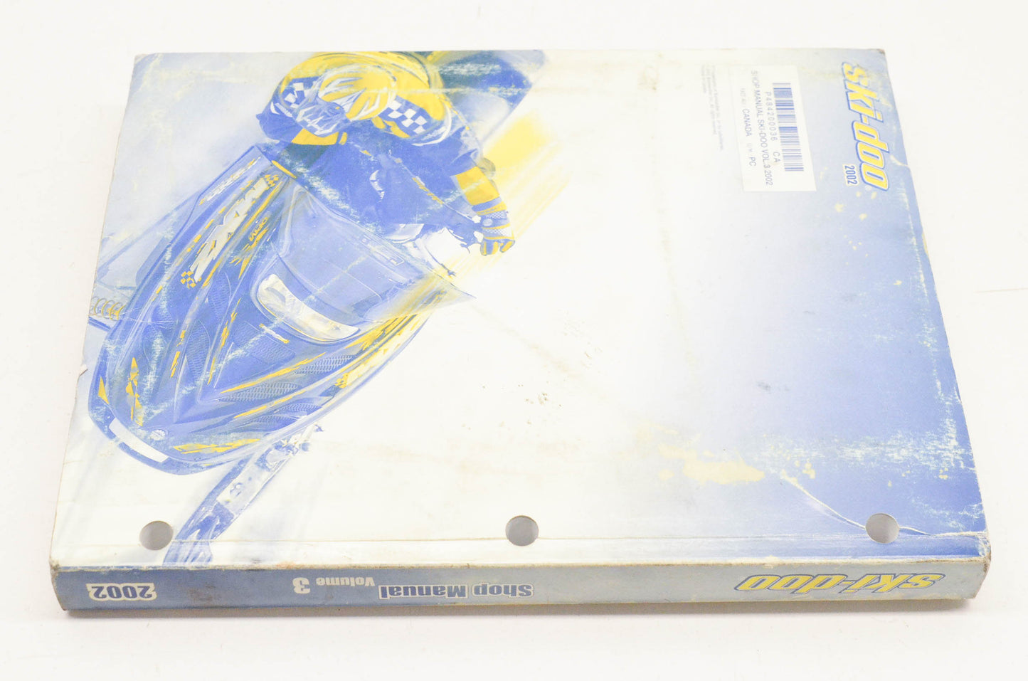 Ski Doo 484200036 2002 Shop Manual Volume 3