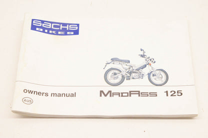 Sachs P00 646 008 00 02 000 MadAss 125 Owner's Manual