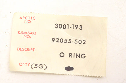 New OEM Arctic Cat 3001-193 O Ring NOS