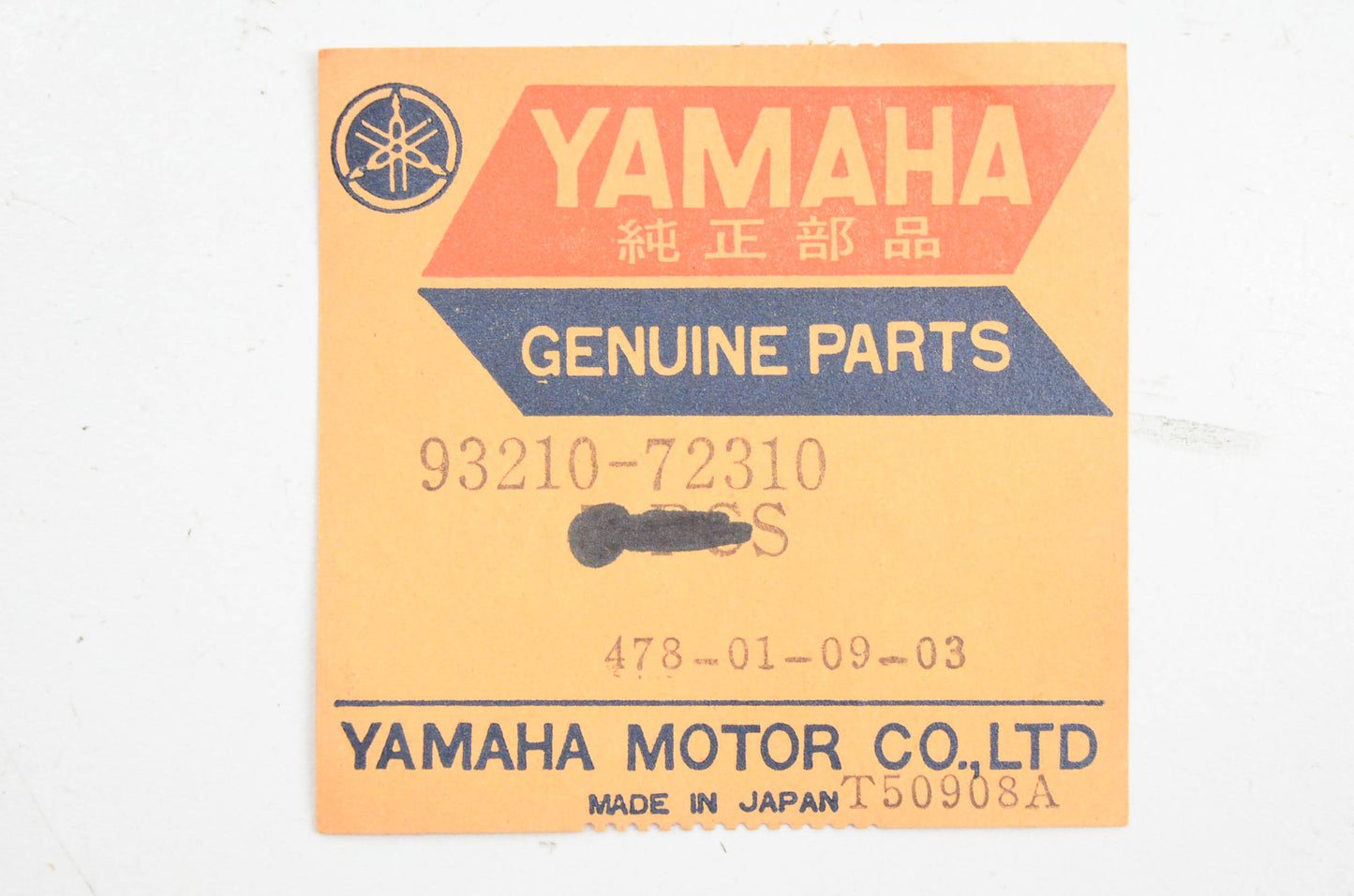 New OEM Yamaha 93210-72310-00 O Ring NOS