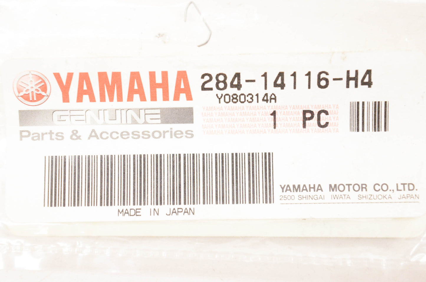 New OEM Yamaha 284-14116-H4-00 Carburetor Needle NOS
