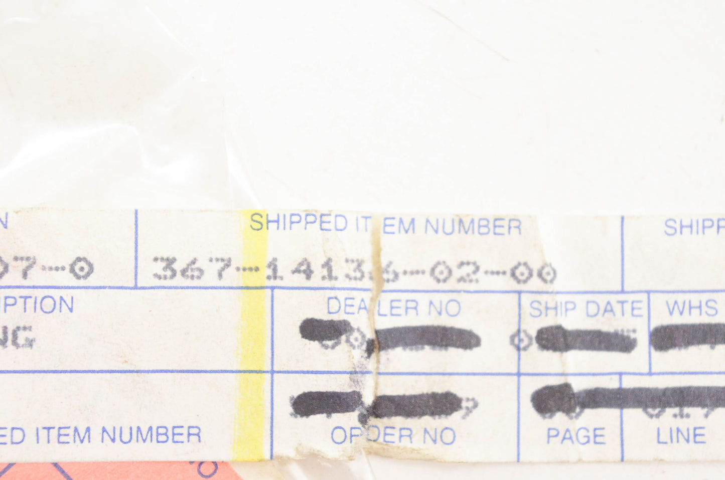 New OEM Yamaha 367-14136-02-00 Spring Seat NOS