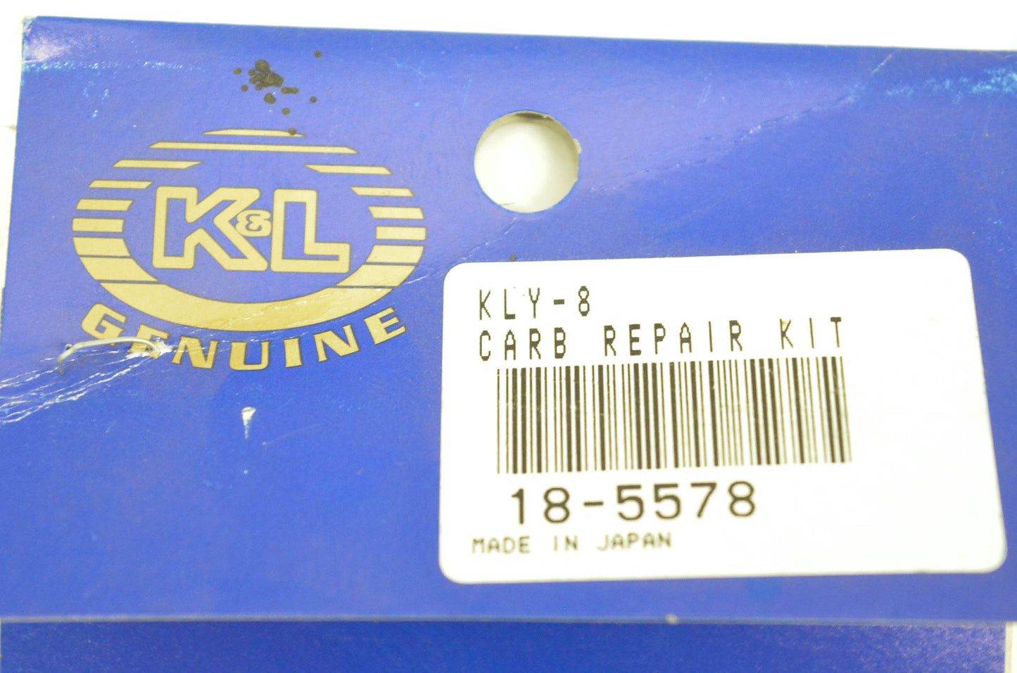 K & L 18-5578, KLY-8 Carburetor Repair Kit NOS