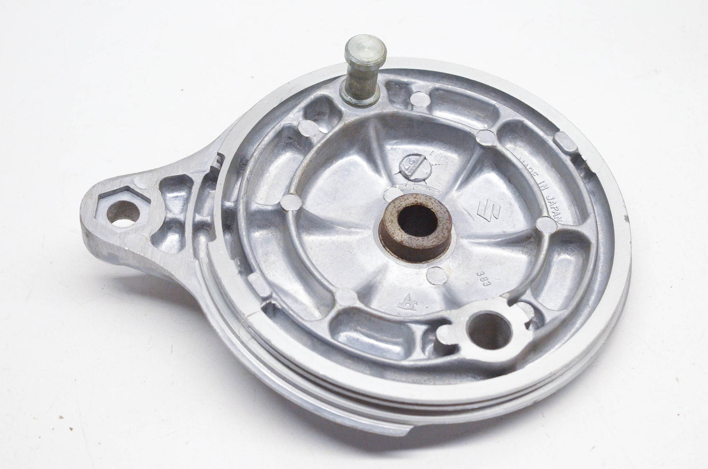 New OEM Suzuki 64210-30000 Rear Brake Plate NOS