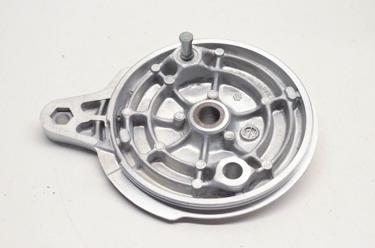 New OEM Suzuki 64210-28003 Rear Brake Plate NOS