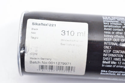 Sika 293530011 Sikaflex-221 Black Polyurethane Sealant NOS