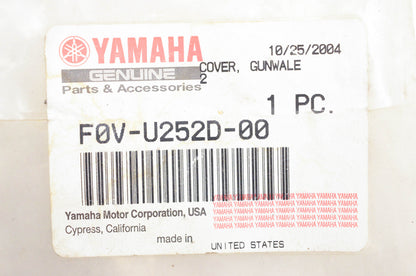 New OEM Yamaha F0V-U252D-00-00 Gunwale #2 Cover NOS