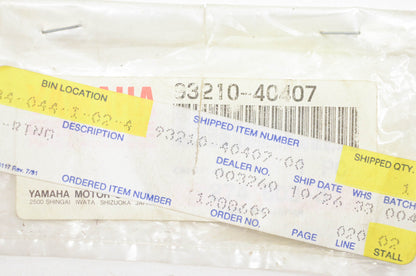 New OEM Yamaha 93210-40407-00 O Ring NOS